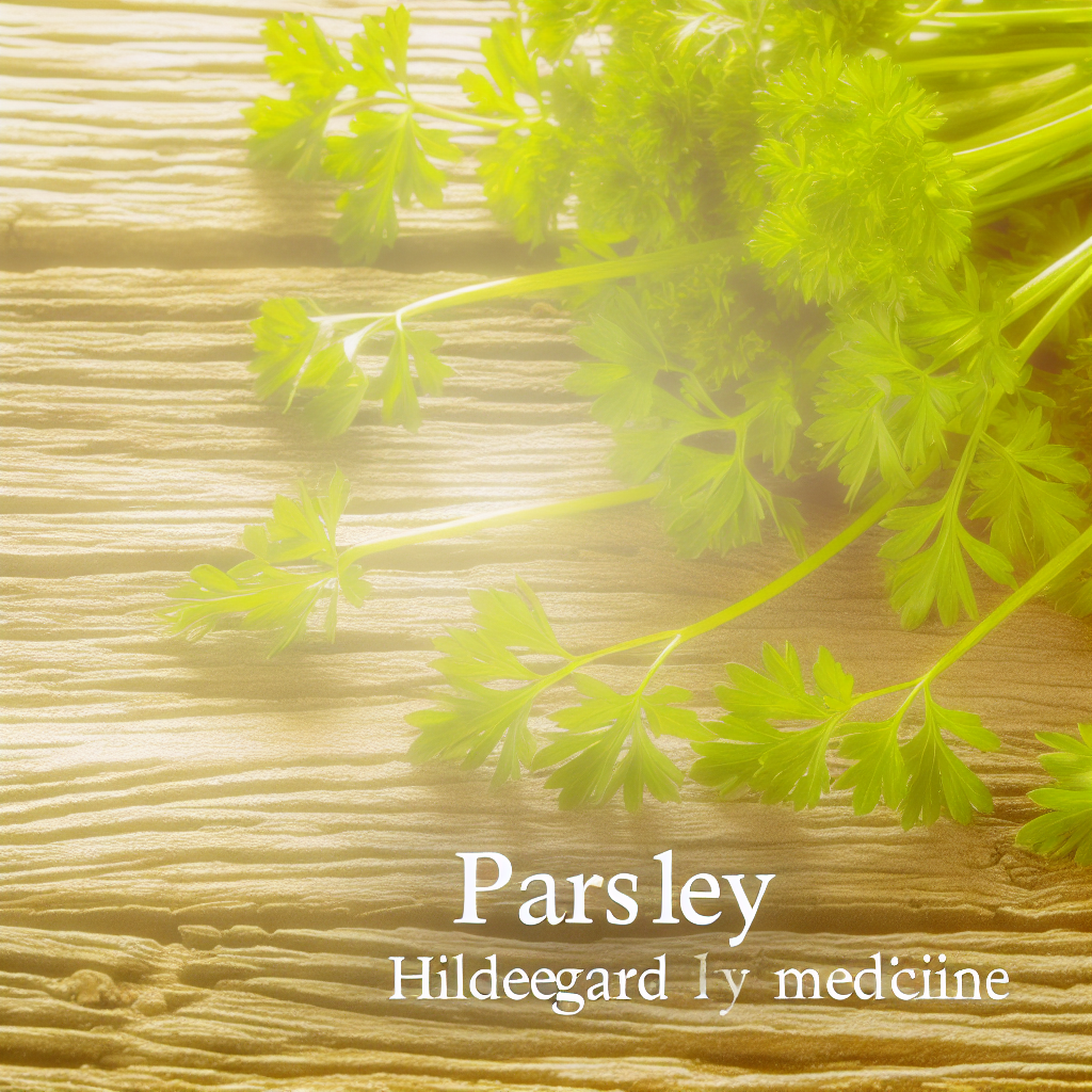 Petersilie-in-der-Hildegardmedizin - Bitterkraft