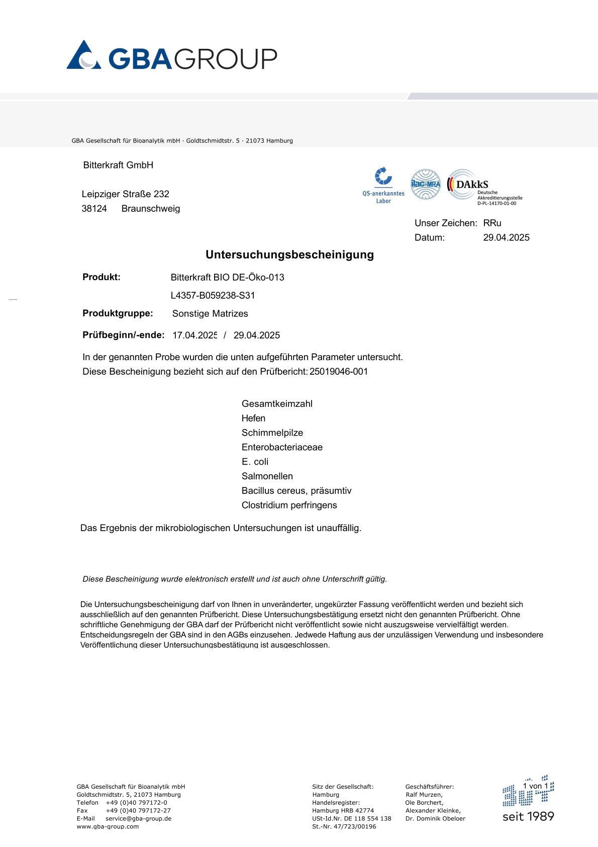 Bitterstoffe Abnehm Kur 2 Monate