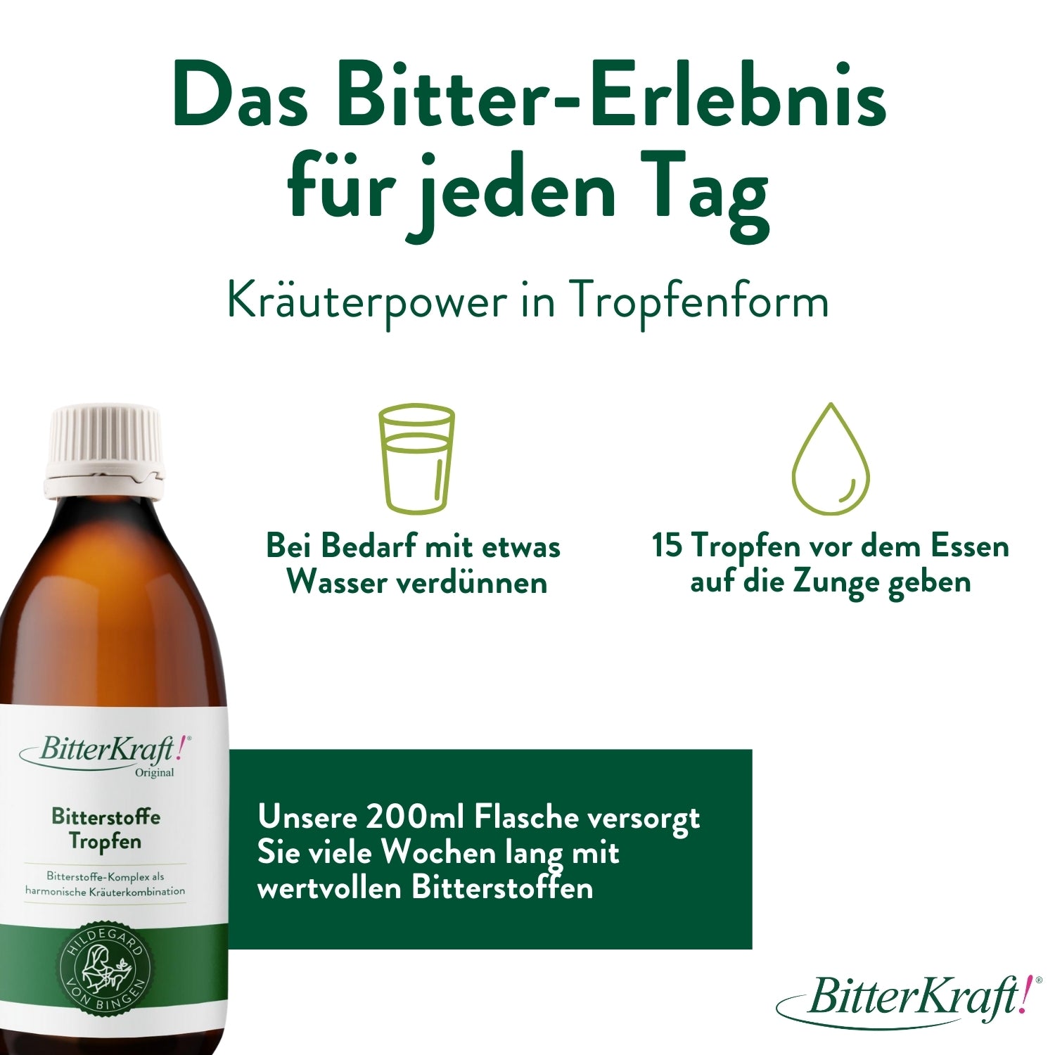 BitterKraft! Original Tropfen (BIO) 200ml