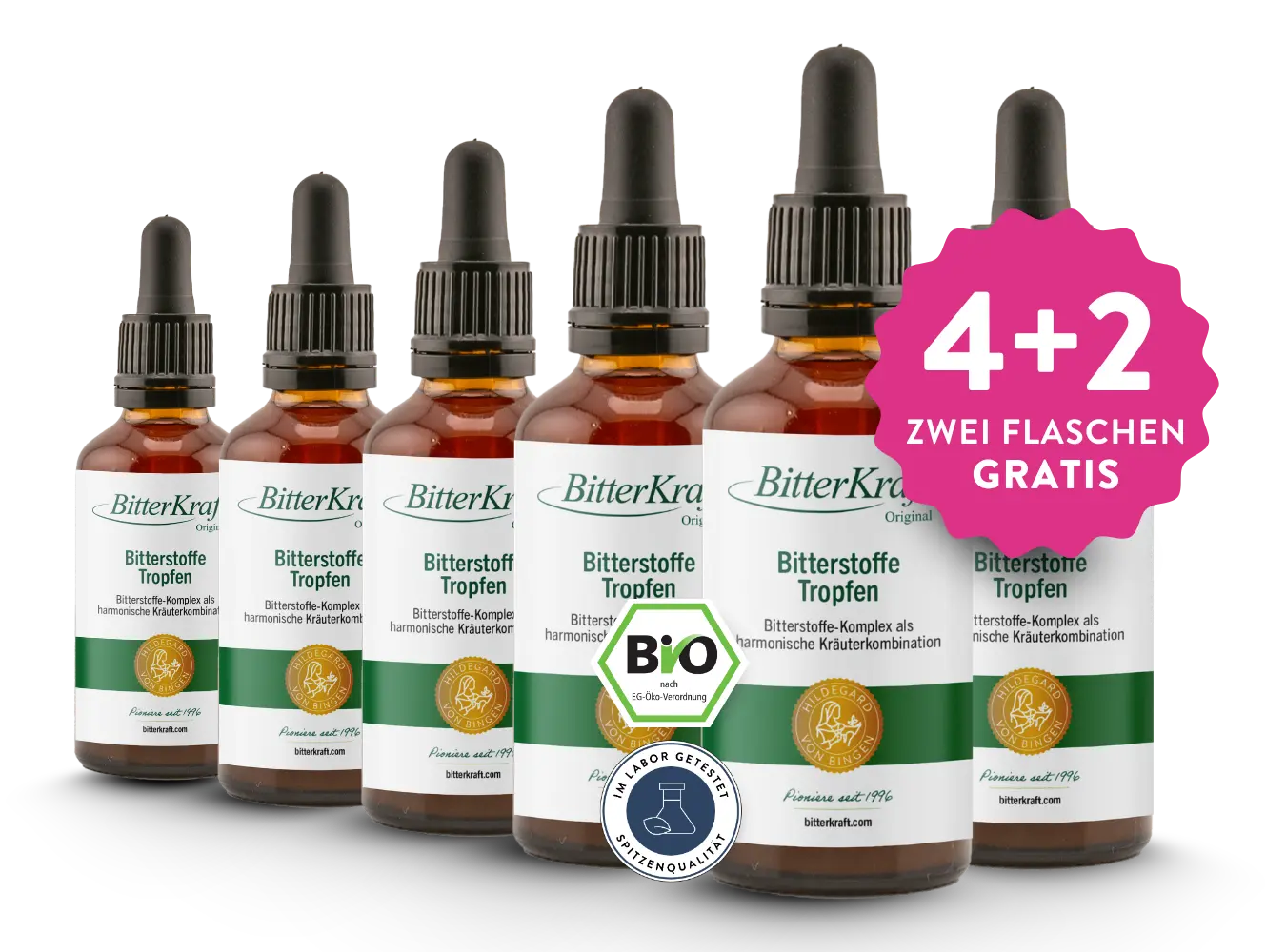 BitterKraft! Original Tropfen (BIO) 50ml mit Pipette