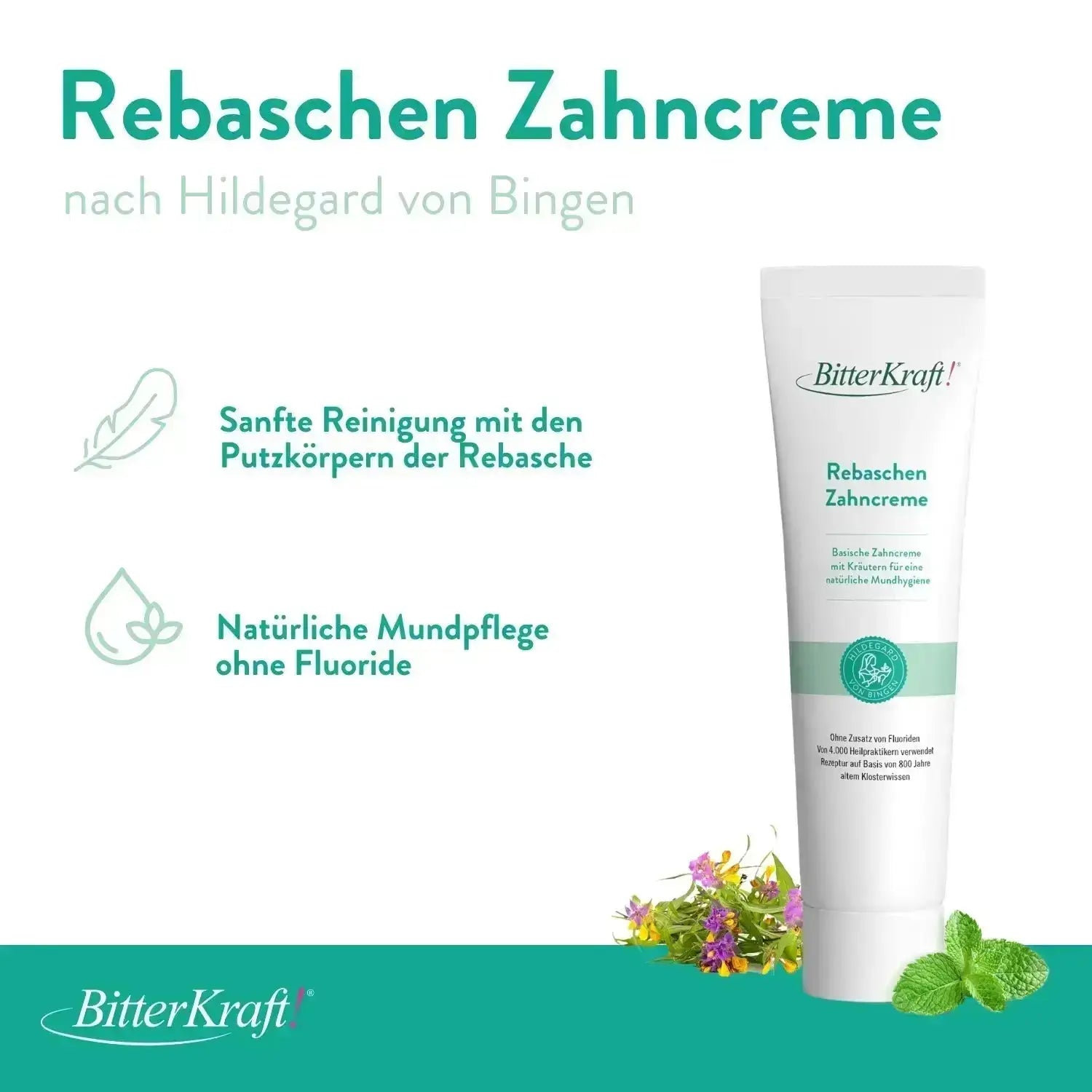 Rebaschen-Zahncreme Bitterkraft GmbH - Bitterkraft