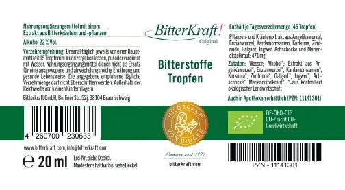BitterKraft! Original Tropfen (BIO) 20ml