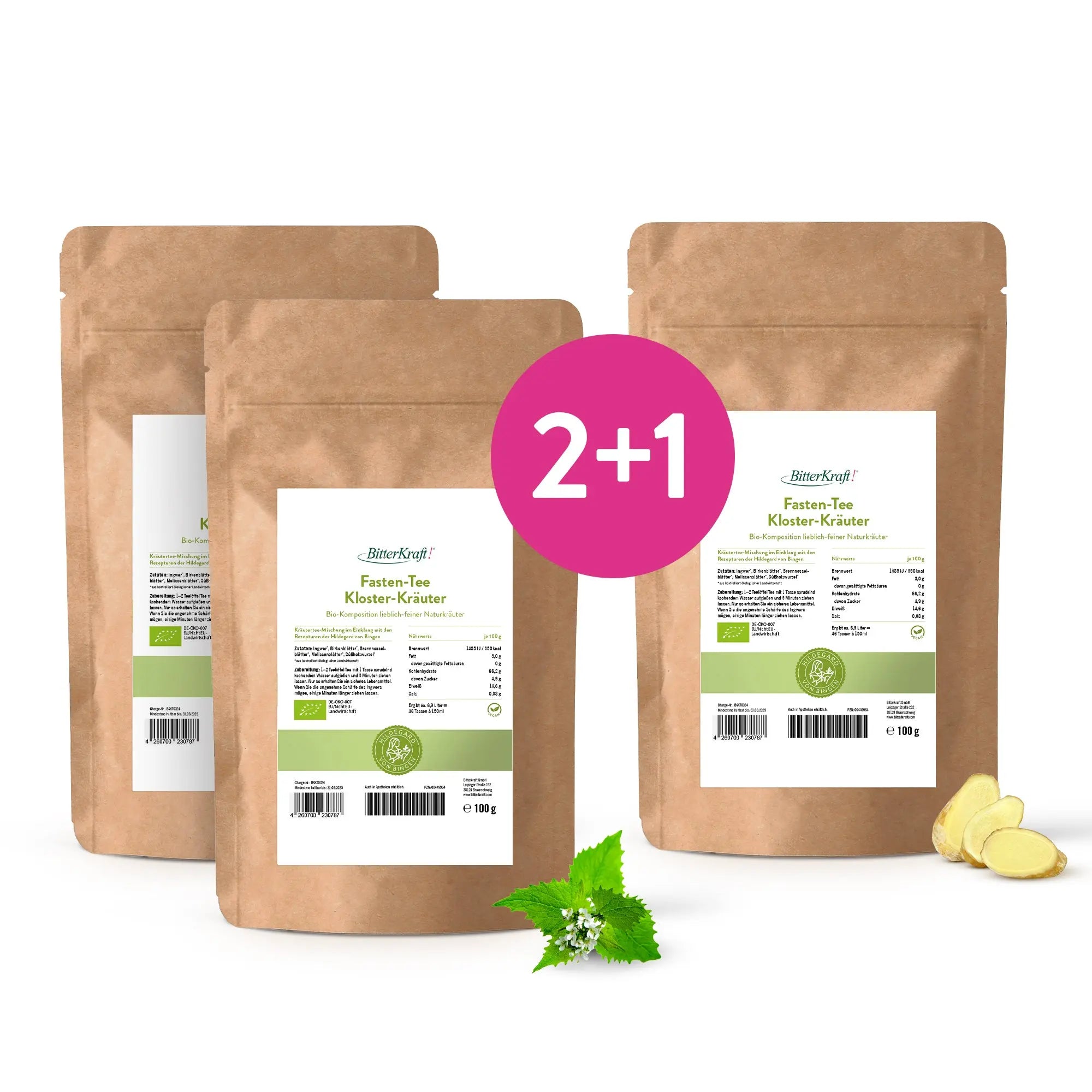 Fasten-Tee Kloster-Kräuter Bitterkraft GmbH - Bitterkraft