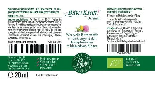 BitterKraft! Original Tropfen (BIO) 100ml + Gratis Spray
