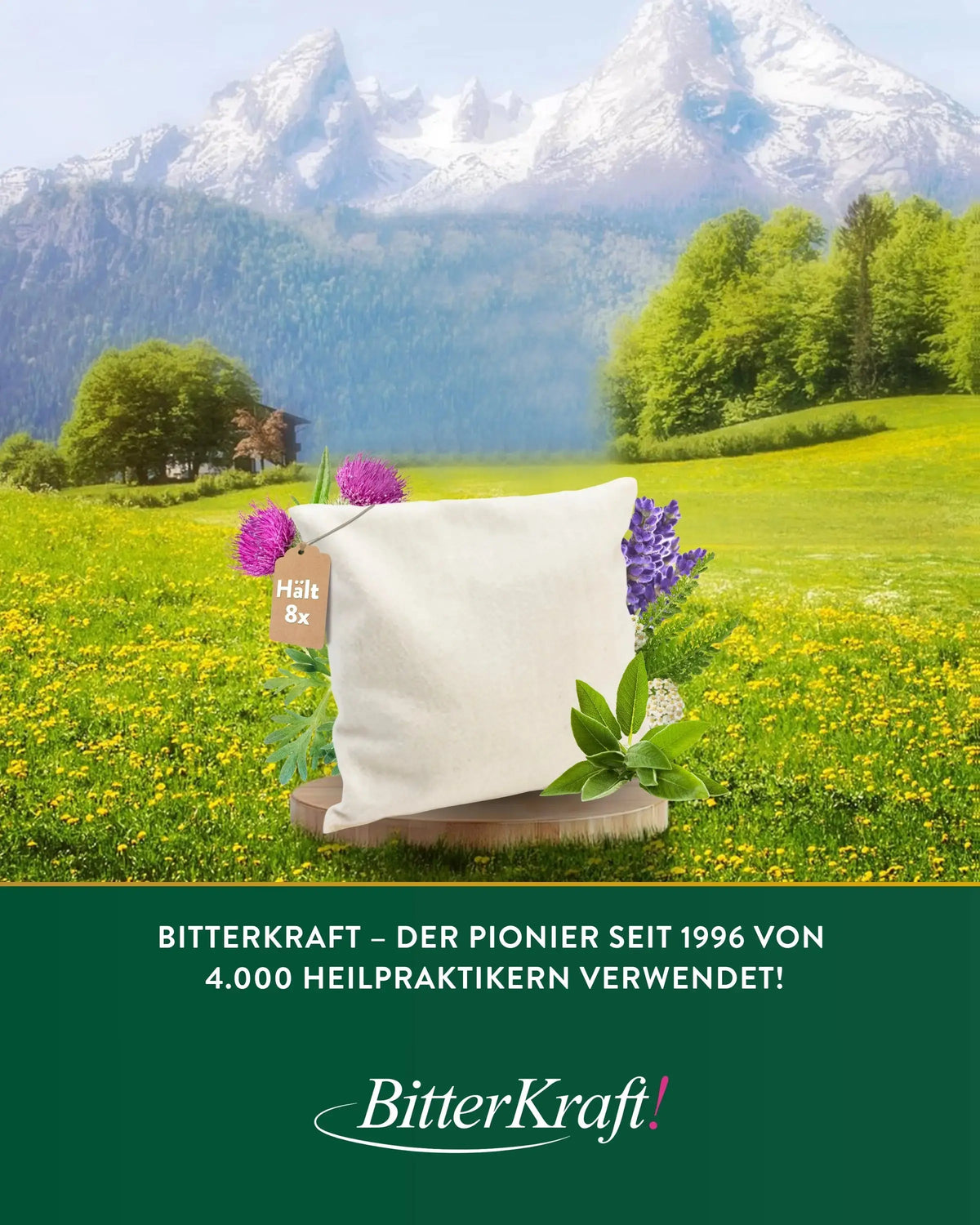 Kräuter-Kissen für Leberwickel Bitterkraft GmbH - Bitterkraft