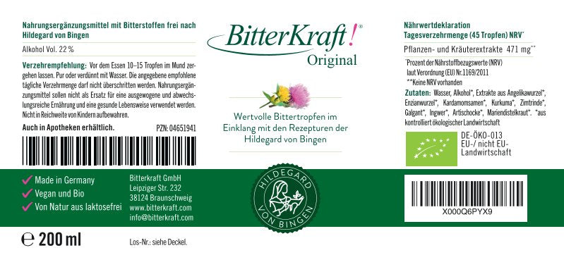 BitterKraft! Original Tropfen (BIO) 200ml
