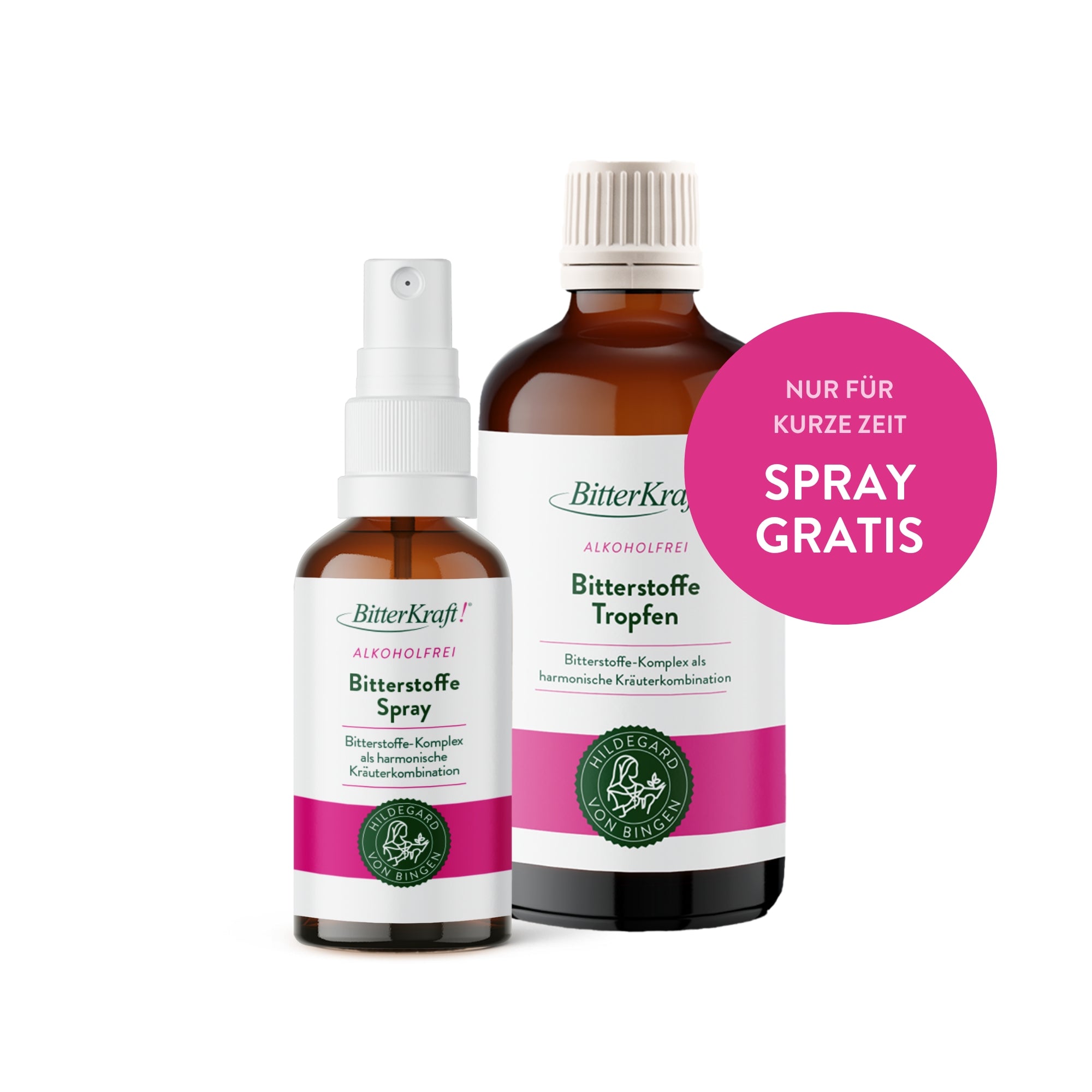 BitterKraft! Original Alkoholfrei (BIO) 100ml + Gratis Spray