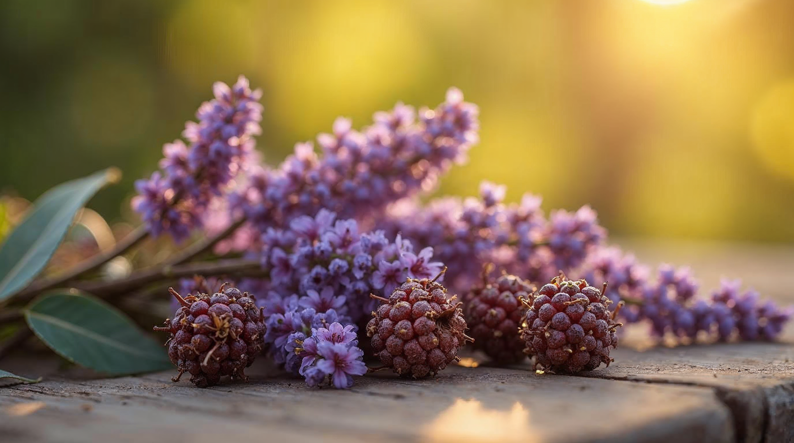 Mönchspfeffer bei PMS: Natürliche Unterstützung für den weiblichen Zyklus – KI-generiertes Bild (KI)