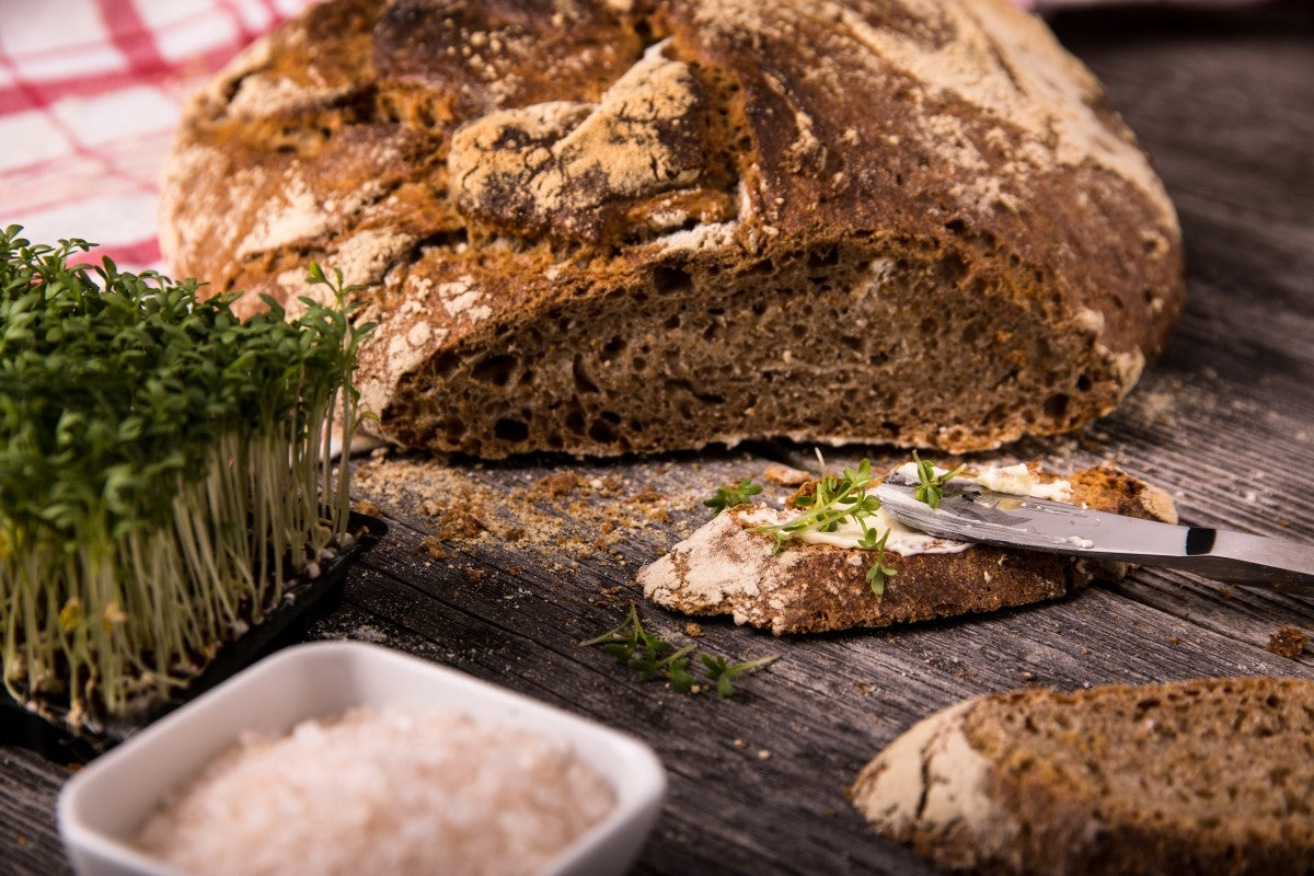 Dem Dinkelbrot aufs Korn geschaut. 