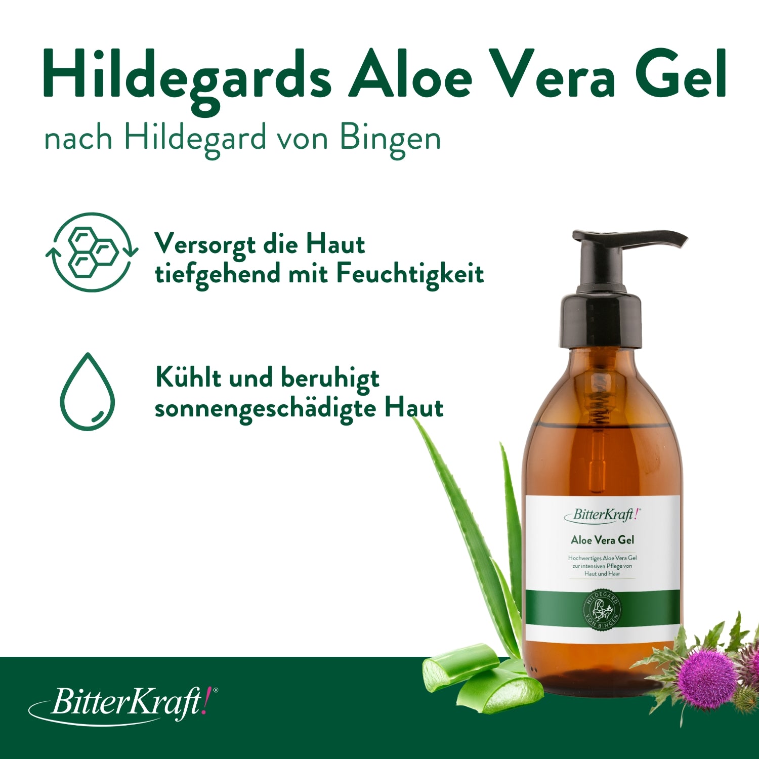 BitterKraft! Aloe Vera Gel 230ml