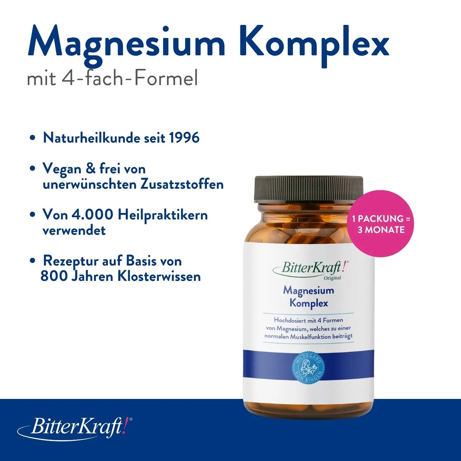 Bitterkraft Magnesium Komplex
