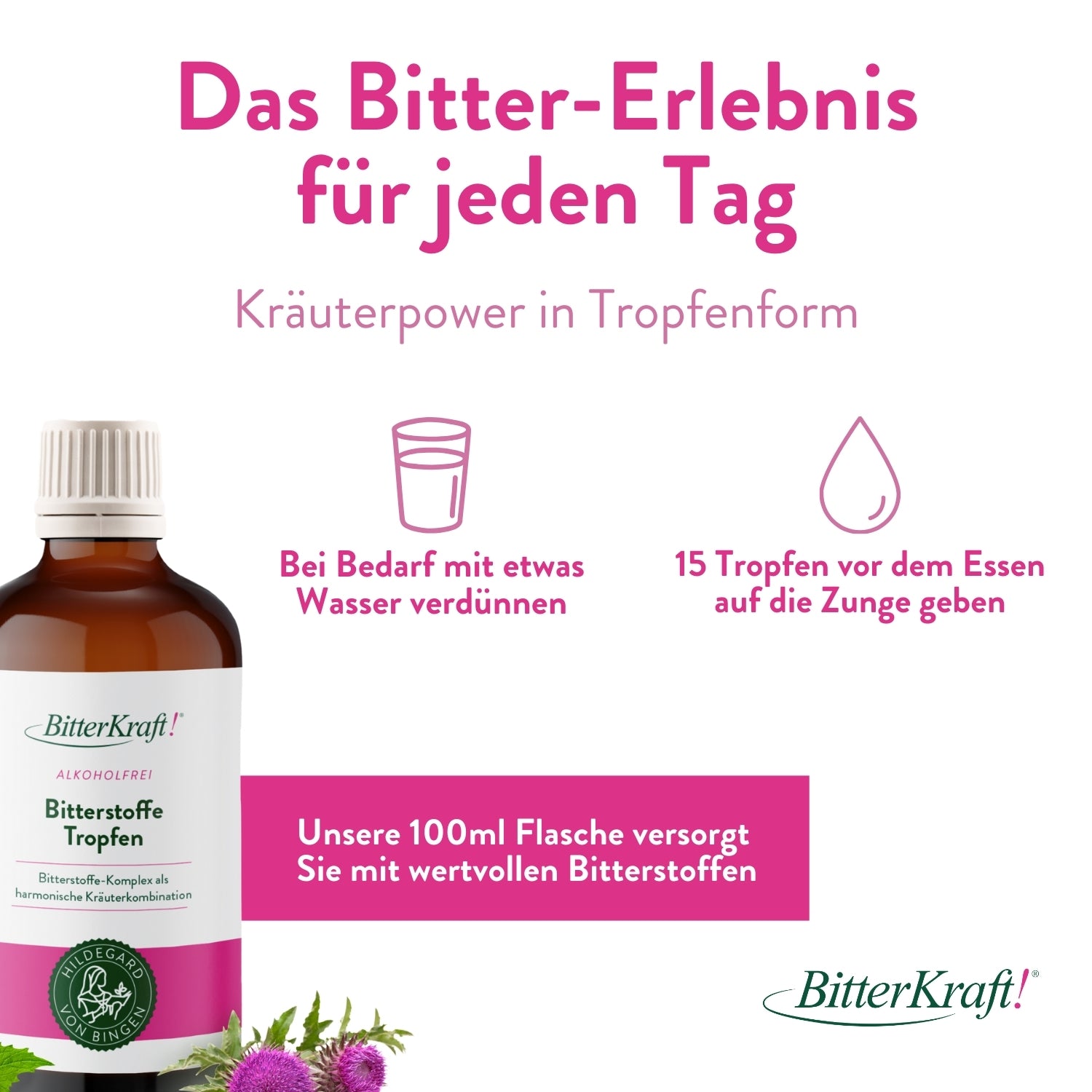 BitterKraft! Original Alkoholfrei 100ml (BIO)