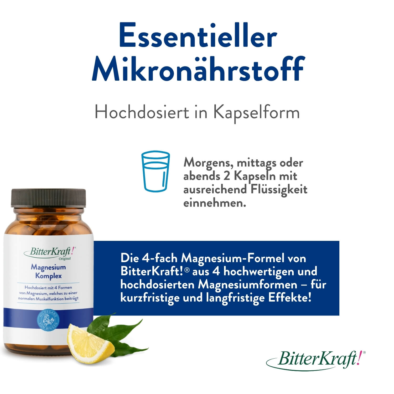 Bitterkraft Magnesium-Komplex