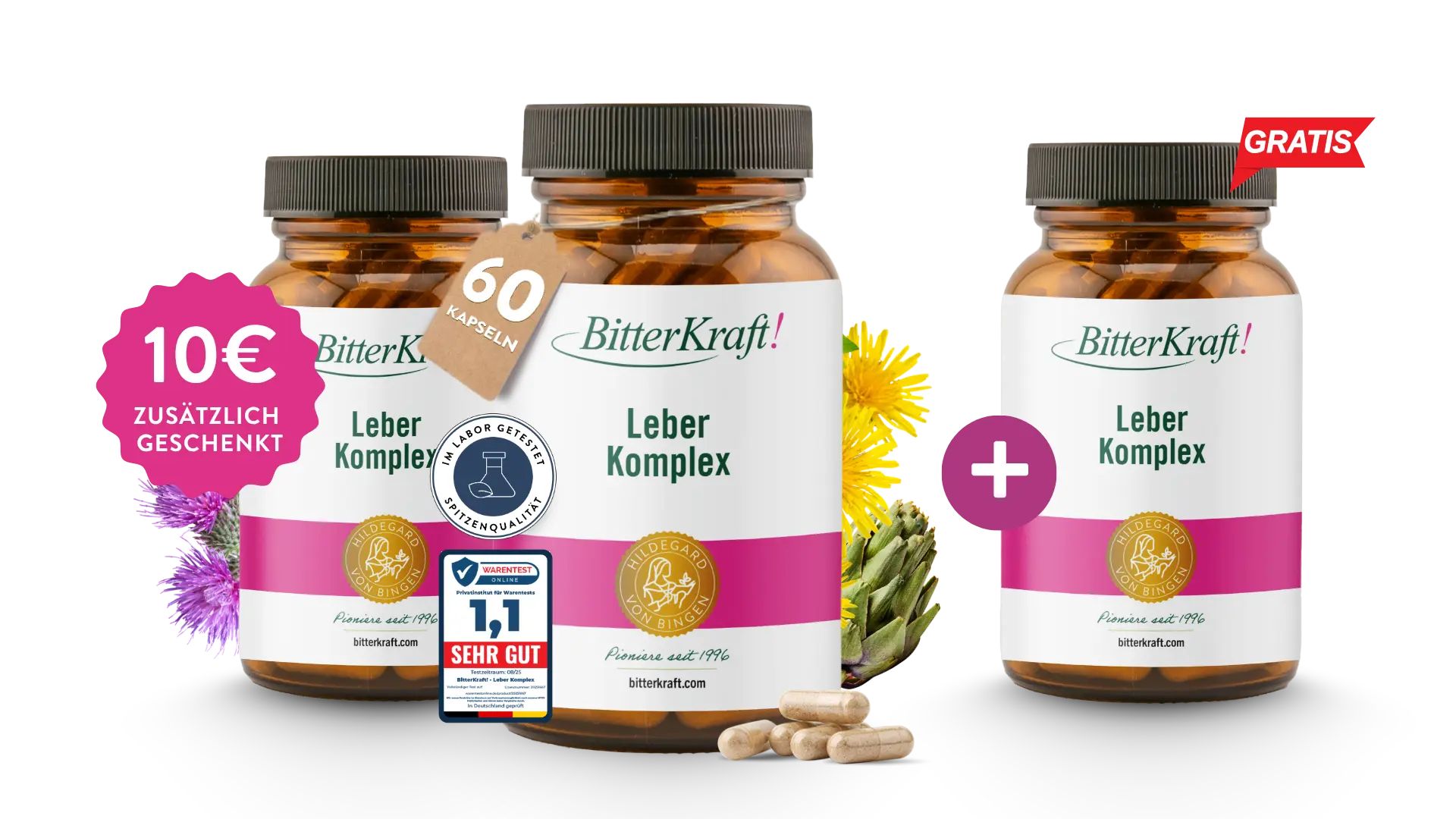 Bitterkraft Leber-Komplex Geburtstagspaket