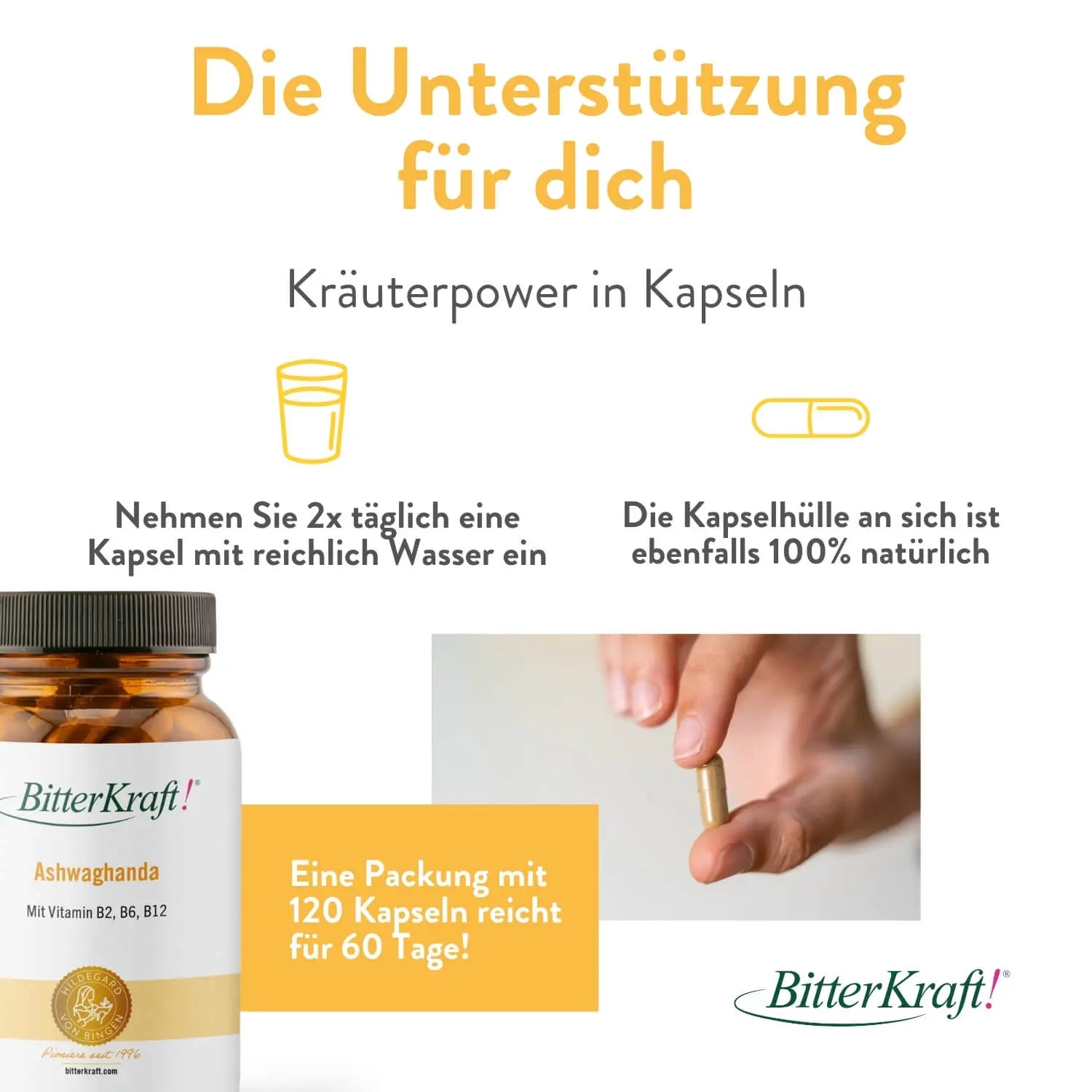 Bitterkraft Ashwaghanda