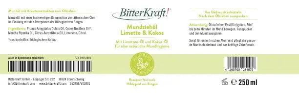 Mundziehöl Limette & Kokos 250ml