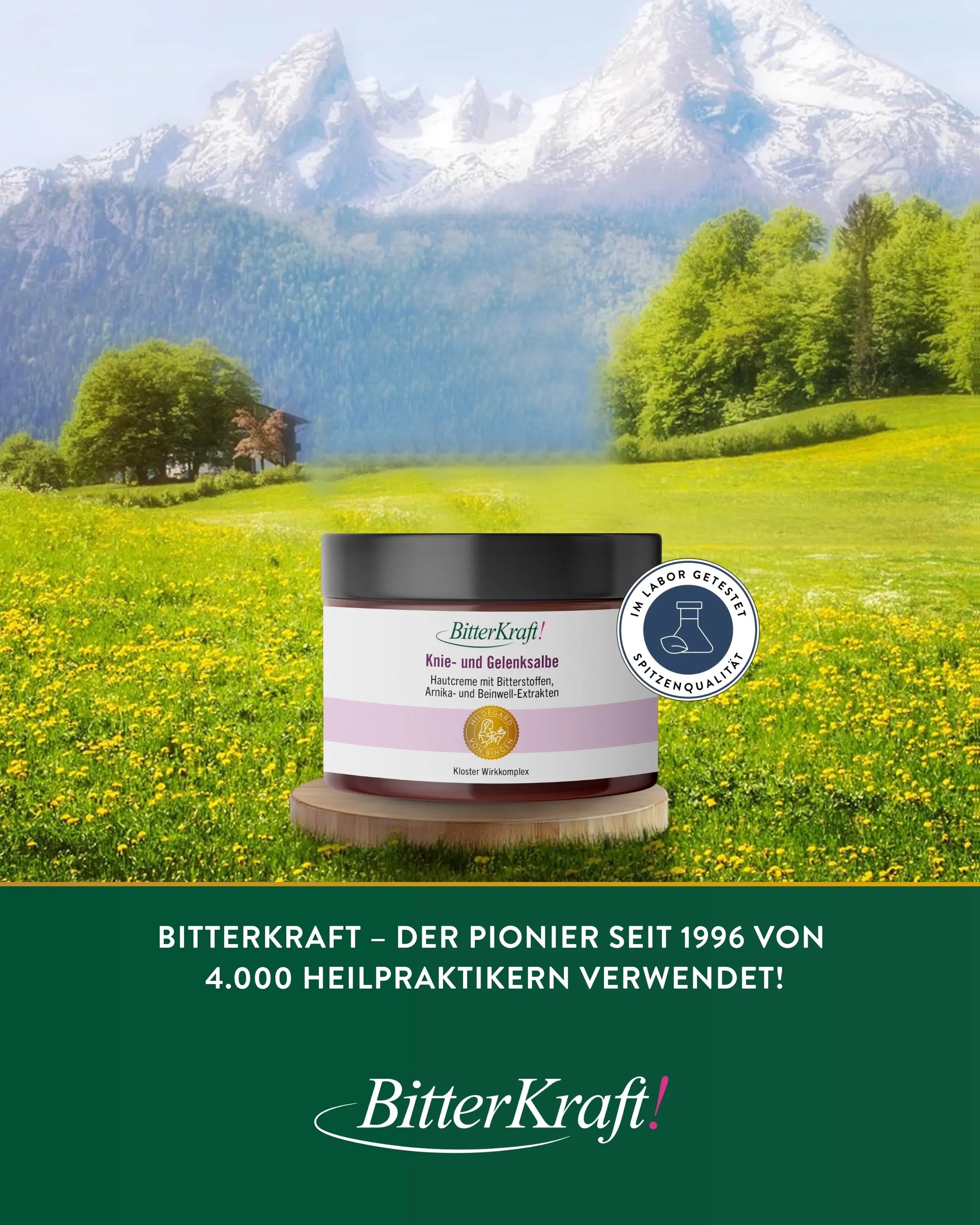 Knie- und Gelenksalbe Hildegard von Bingen
